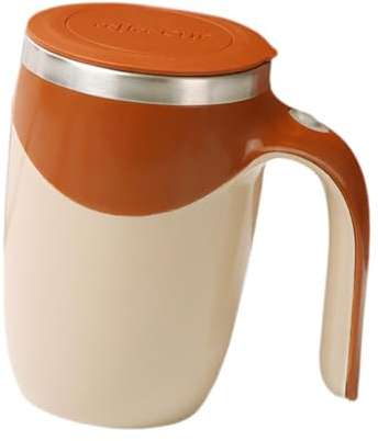 Qianly Automatic Stirring Coffee Maker, Mixer, Multi-purpose Electric Mixer, Rotary Mixer for Home Use for Tea And, Battery
