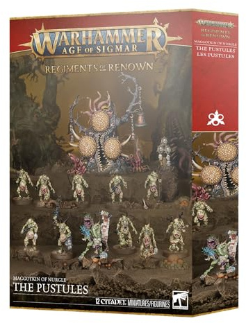 Games Workshop - Warhammer Age of Sigmar - Maggotkin of Nurgle: The Pustules