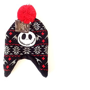 Nightmare Before Christmas Smile Jack Beanie Cap NBC Laplander Hat