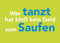 Postkarte A6 • 30314 ''Saufen'' von Inkognito • Künstler: Edition Filou & Sophie • Text