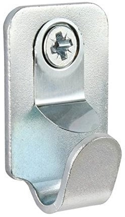 4 ganci di sicurezza, resistenti, per quadri, reggono fino a 15 Kg, con viti e tasselli