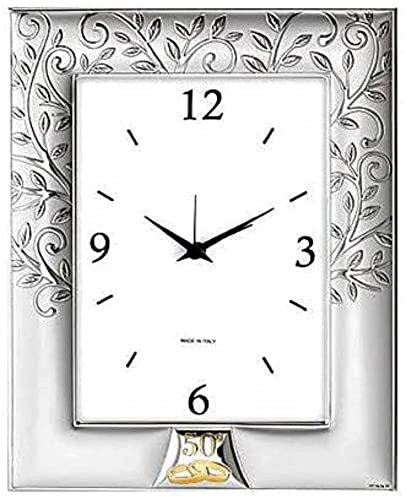 Valenti Argenti Sveglia Albero della Vita 50° Retro Legno 13x18