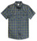 Dubinik® Chemise Homme Manches Courtes Carreaux Manche Courte Décontractée en Coton avec Poche Western Regular Fit