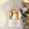 Custom Personalised Angel Snow Globe Christmas Tree Bauble