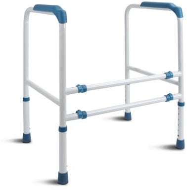 Premium Free Standing Toilet Frame for Disabled and Elderly | Bathroom Aids & Safety | Disability Aids for Bathroom | Toilet Aid | Toilet Support Frame with Toilet Holder | Bio-Lec Mobility