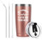 Livole Gifts for Boss Christmas, Birthday, My Favourite Employee Gave Me This Mug, Funny Mugs for Work Colleagues, Boss, Manager, Women, Manager Gifts for Women, 20oz Wine Tumbler, Vacuum Travel Mug