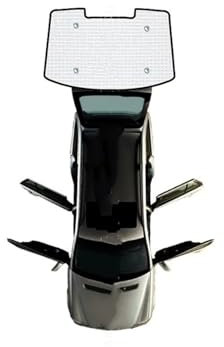 Autofenster-Visier Vollständige Abdeckungen Sonnenschutz Kombi-Autozubehör Sonnenschutz Windschutzscheiben Seitenfenster-Visier Für Skoda Für Octavia 3 MK3 5E 2013~2019 Autofensterblenden(Rear Windshi