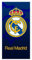 Toalla Playa Madrid, 75x150 cm, Algodón 320g, Secado Rápido, Diseño Futbol, Azul Marino Estrella Champions