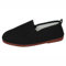 javer 55 Zapatillas de Camping Negras de Lona para Mujer, Mujer Zapatillas Negro 42