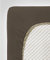 fleuresse Comfort Spannbettlaken (96 % Baumwolle, 4 % Elasthan), mit Rumdumgummizug, Ökotex Standard 100, für Matratzen bis 26 cm Höhe, 120 - 130 x 200 - 220 cm, espresso