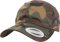Flexfit Uni 6245CM-Low Profile Cotton Twill Cap, Green camo, one Size