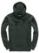 Plain Pullover Hoodie Hooded Top Unisex Mens Ladies Hooded Sweatshirts Bottle Green, XL