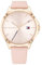 Tommy Hilfiger Montre Analogique à Quartz pour Femme avec Bracelet en Cuir Rosé - 1782090