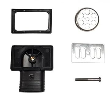 Nicoll - Trop Plein rectangulaire et Rond avec Insert pour évier INOX (0411713) - SASTP9831141