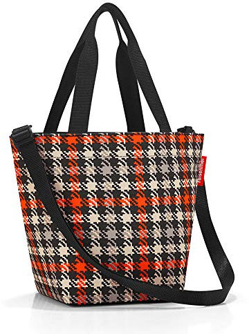 Reisenthel Shopper XS Glencheck red Sporttasche, 31 cm, 4L, Glencheck Red, ZR3068
