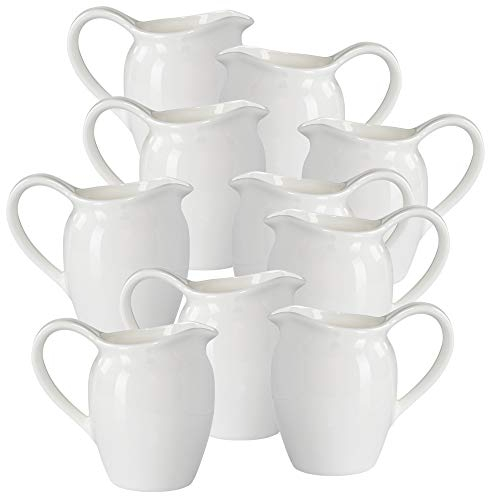 10er SET Maxwell & Williams Kitchen Krug 330 ml, Porzellan, AW0301 / Kanne/Saftkrug/Milchkrug/Milchkanne