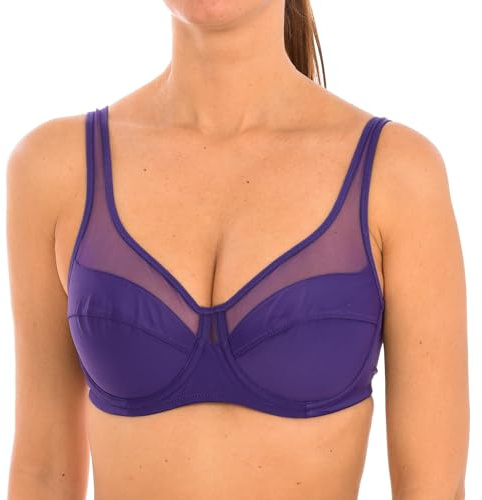 DIM Generous Women's Non-Padded Underwire Bra D3983 Purple