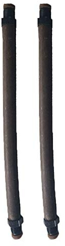 Sommap - 1 Paire de Sandows Caoutchouc Diam.15.5 - Long.22 cms