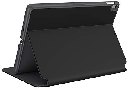 Speck Products StyleFolio iPad Air Hülle (2019) und Ständer, auch passend für iPad Pro 10,5 Zoll, Schwarz/Schiefergrau/Schiefergrau