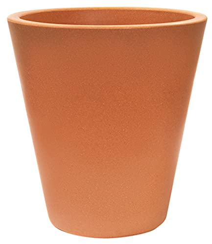 MACETERO DE POLIETILENO TERRACOTA 40X40
