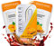 Wunder Palillos de Dientes - En 7 Variedades Refrescantes - Palillos de Dientes con Gusto - Palillos de Dientes Canela/Naranja - contra el mal aliento - aliento frescor - Limpieza dental -3 paquetes