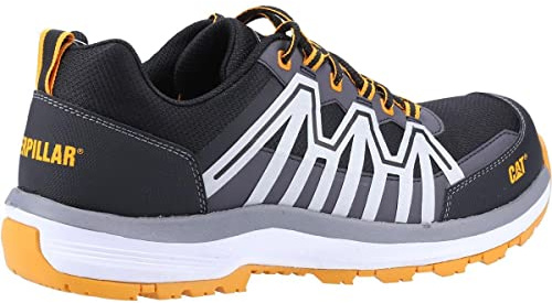 Caterpillar Charge S3 Safety Trainer Orange - Removable PU Foam Footbed., Mesh Lining for Added Breathability and Comfort.