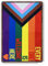 Strunt Lustiges Vintage-Blechschild, kreatives Blechschild, Progress Pride Everyone Is Welcome Here Lgbtq Regenbogen-Metall-Blechschild, Wandkunst, Heimdekoration, Küche, Poster, Café, Pub, 14 x 20,3