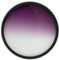 Pro Glass Filtre de couleur violet 72 mm HD MC gradué pour objectif Sony FE 70-300 mm f/4.5-5.6 G OSS (SEL70300G) - Filtre magenta 72 mm, filtre violet dégradé 72