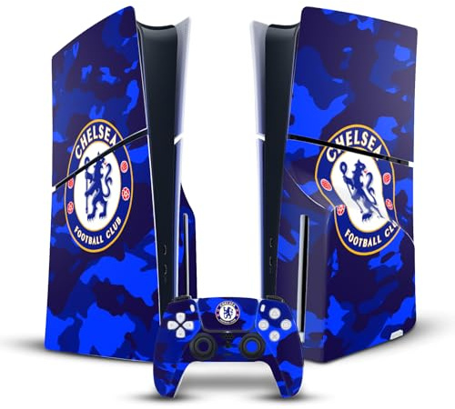 Head Case Designs Autocollant en Vinyle pour Console Sony Playstation 5 PS5 Slim Disc Edition et Manette DualSense Motif Camouflage