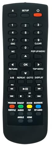 VINABTY SE-R0420 Ersetzte Fernbedienung Passend für Toshiba Se-R0420 Blu-ray Disc Player Models BDX1300 BDX1300KB BDX1300KY BDX1300KU CSB6012 BDX4300 BDX4300KB SER0420