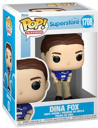 Funko POP! TV: Superstore - Dina Fox | Offizielles Comedy Merch - Vinyl Sammelfigur als Regal Deko - Geschenkidee zum Geburtstag für Fans und Sammler