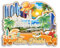 Quwsne Kühlschrankmagnet, Abu Dhabi, Vereinigte Arabische Emirate, Stadt, Reise, Souvenirs, Touristengeschenke, 3D, klassische Sehenswürdigkeiten, handgefertigt, Handwerk, Heimdekoration -2663