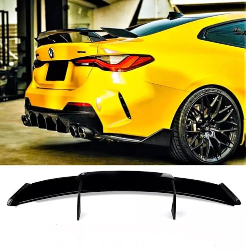 For Auto Perfectionists UK Rear Boot Spoiler Compatible With BMW M3 G80 M4 G82 MP 2020-2024 M Performance ABS Gloss Black