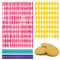 225 Pcs Fondant Letter Stamp, Cookie Alphabet Stamps Number Stamps Punctuation Biscuit Stamp DIY Words Message Stamp Custom Cookie Stamp for Biscuit, Clay