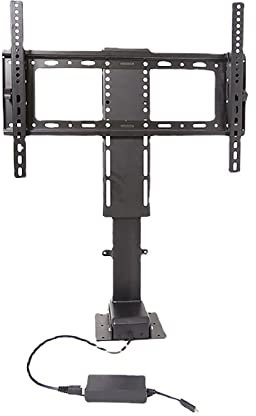 IUokLU TV-Ständer motorisierte TV-Halterung für 42- bis 70-Zoll-Fernseher höhenverstellbar versenkbarer TV-Lift verstellbar bis zu Einer Höhe von 1735 cm/683,