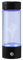 TkkMivcOC 450ml Wasserstoff Wasserflasche, 1000 mAh Akku Hydrogen Water Bottle mit Rutschfeste EVE-Matte, USB Wiederaufladbarer, Glas Wasserstoff Wassermaschine für Büro Camping Picknick (Schwarz)