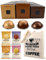 Coffee Pod Variety Pack for Nespresso Vertuo Machine - Bianco Doppio, Forte, Piccolo - 3 Boxes (30 Pods) Bundled with Border Biscuits and Reusable Tote Bag