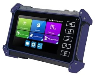 CCTV-Tester, 4K Lila IPC CCTV Tester 6 In 1 Überwachungs Kamera Monitor Full HD 8MP IP AHD CVI TVI SDI Kamera Mit VGA(TI-N9652C)