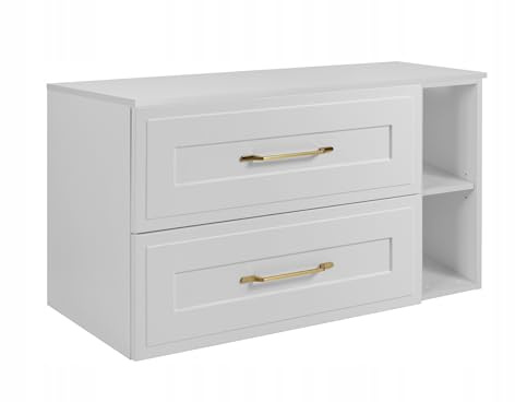 Rodan Moderne Möbel - Schrank Weiß - Möbelstück - Bastelregal – Bastelplatte 80,6 x 58,6 x 46 cm