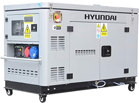 Hyundai HY-DHY12000XSET Generador Diesel FullPower Refrigerado Por Agua