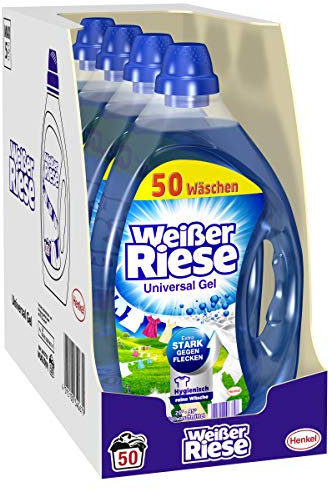 Weißer Riese Universal Gel, 4er Pack (4 x 2.5 l)
