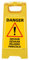 Chevalet de signalisation - Attention Danger - Dimensions 600x300mm
