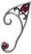 Gothic Ohrstecker Ohrring Ohrschmuck Gotik Neo Viktorianisch Elvyn ALCHEMY