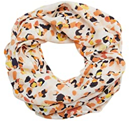 s.Oliver Damen 201.10.203.25.290.2112157 Snood, beige|Mehrfarbig, 1