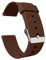 ONE ECHELON Quick Release Watch Band Silicone Replacement Smart Watch Strap Compatible With Fossil Gen 5 Julianna Hr with Tang Buckle (Brown)