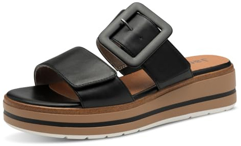 Jana Damen 8-27271-42 Mule, Schwarz, 41 EU