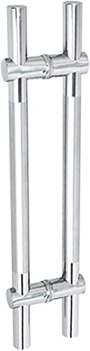 Badezimmer-Türgriff-Sets, Dusch-Türknauf-Ersatz-Sets, Duschwand, Badezimmer-Glastür-Handtuchstange (80 cm)