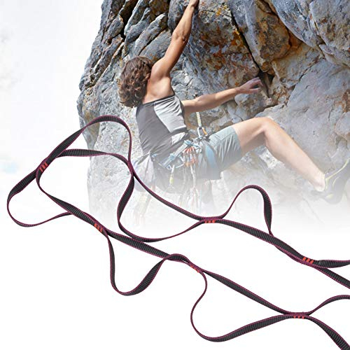 HERCHR Fußaufstiegsschlaufe, 10 M, Kletterbaum, Baumpfleger, Kletterhilfe, Jagd, Gurtband, Seil, Leiter, Baumständer, Stufen, Felsen, Fußaufsteiger