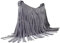 PACKOVE Fashion Fransentasche Fransen Schultertasche Quasten Handtasche Faux Suede Fransen Umhängetasche Umhängetaschen Aus Leder Mit Fransen