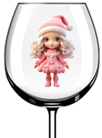 12x Barbie Doll Tumbler Wine Glass Bottle Vinyl Sticker Decals m844